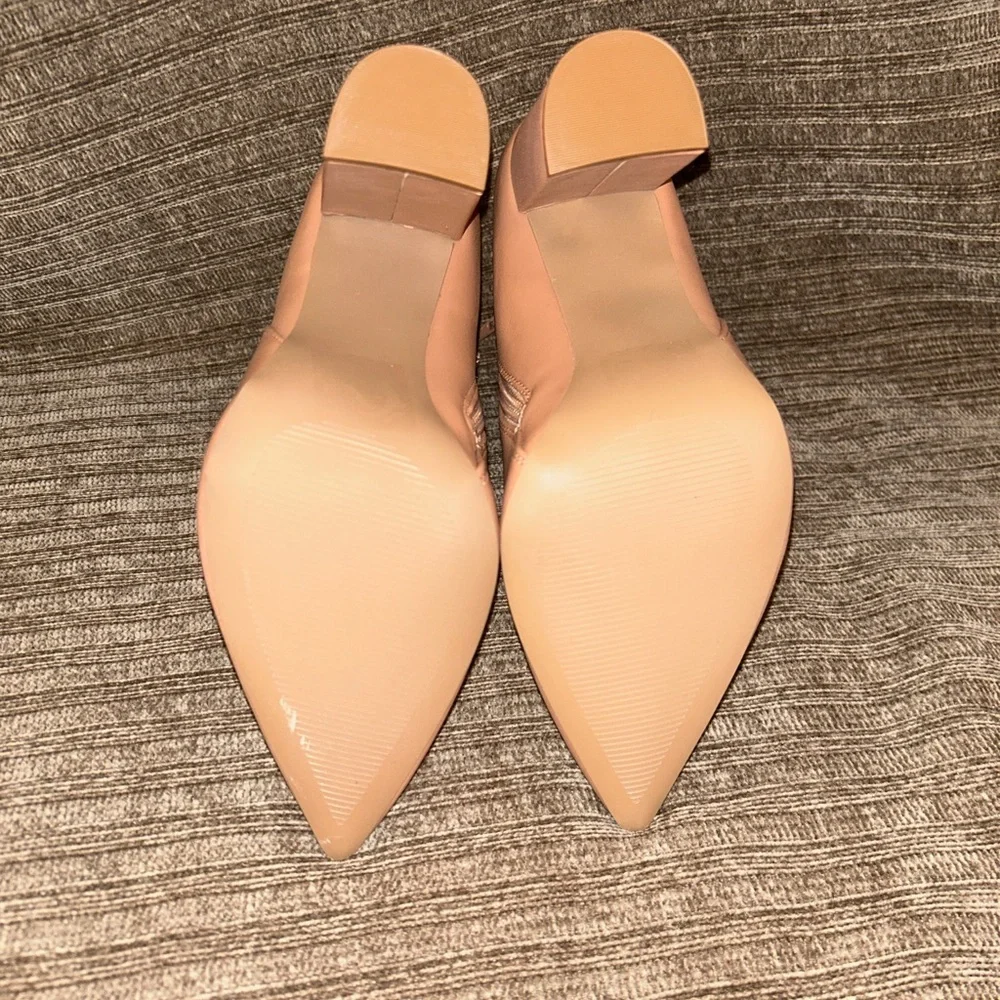 Women’s Ankle Boots with Block Heels - size 10 - Picture 3 of 3